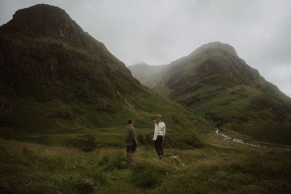 glencoe photoshoot scottish highlands